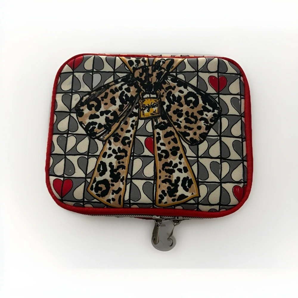 Brighton Jewelry Case WILD LOVE New With Tags Cat On Back
